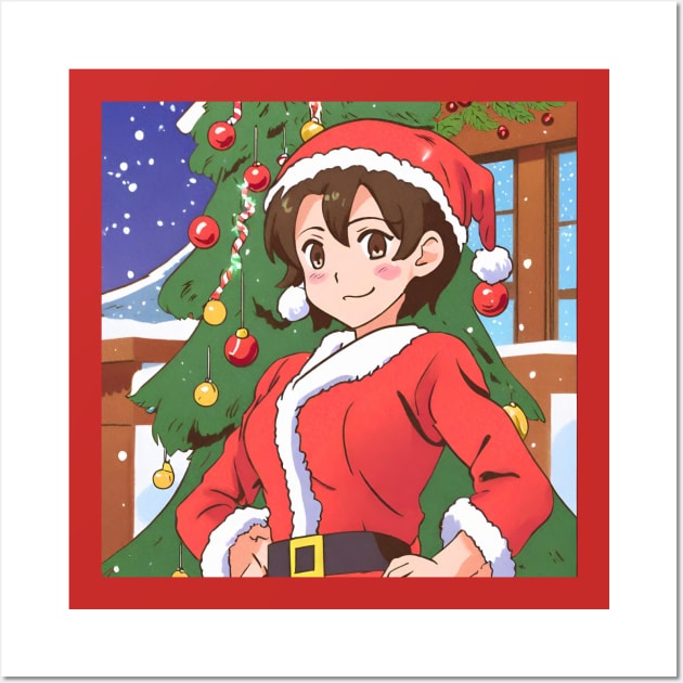 Christmas Anime Wall Art by Kings Court